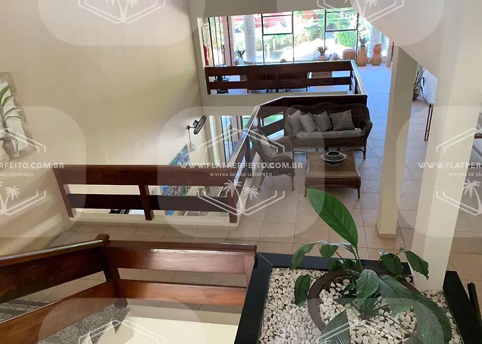 Flat Perfeito Flat Amarilis em Riviera São Lourenço com café da manhã e enxoval completo toalhas praia e piscina com trocas